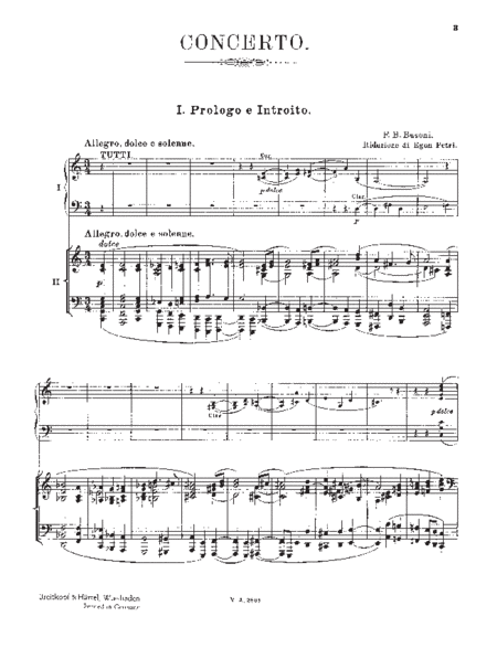 Concerto For Piano And Orchestra With Male Choir, Op. 39