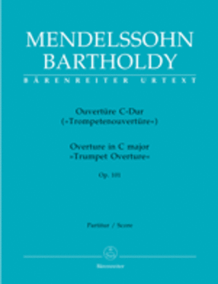 Book cover for Ouverture C major, Op. 101 'Trompeten-Ouverture'