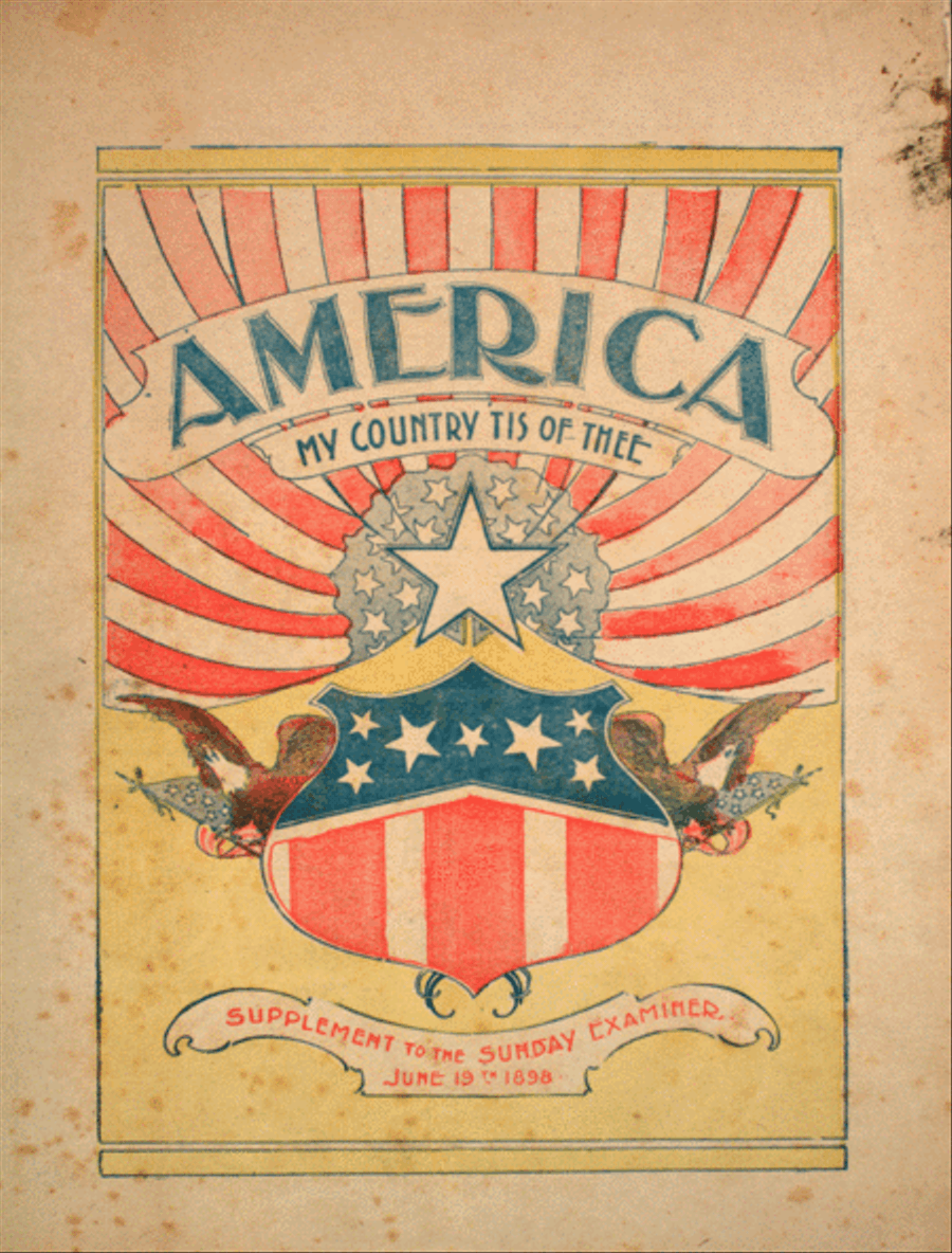 America. My Country 'Tis of Thee Voice scores gallery preview page 1