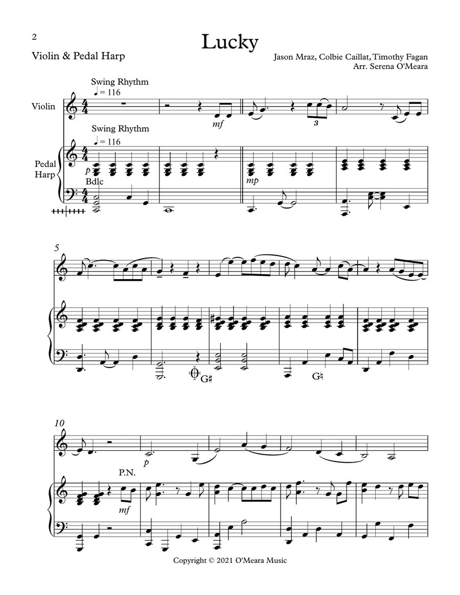 Lucky String Duet scores gallery preview page 2