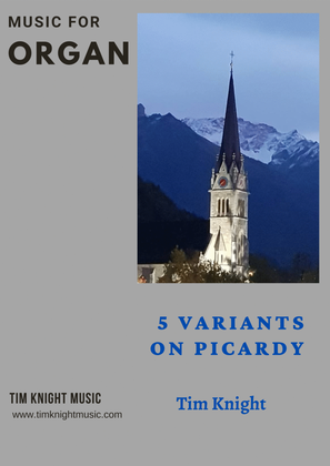 Organ 5 Variants on Picardy