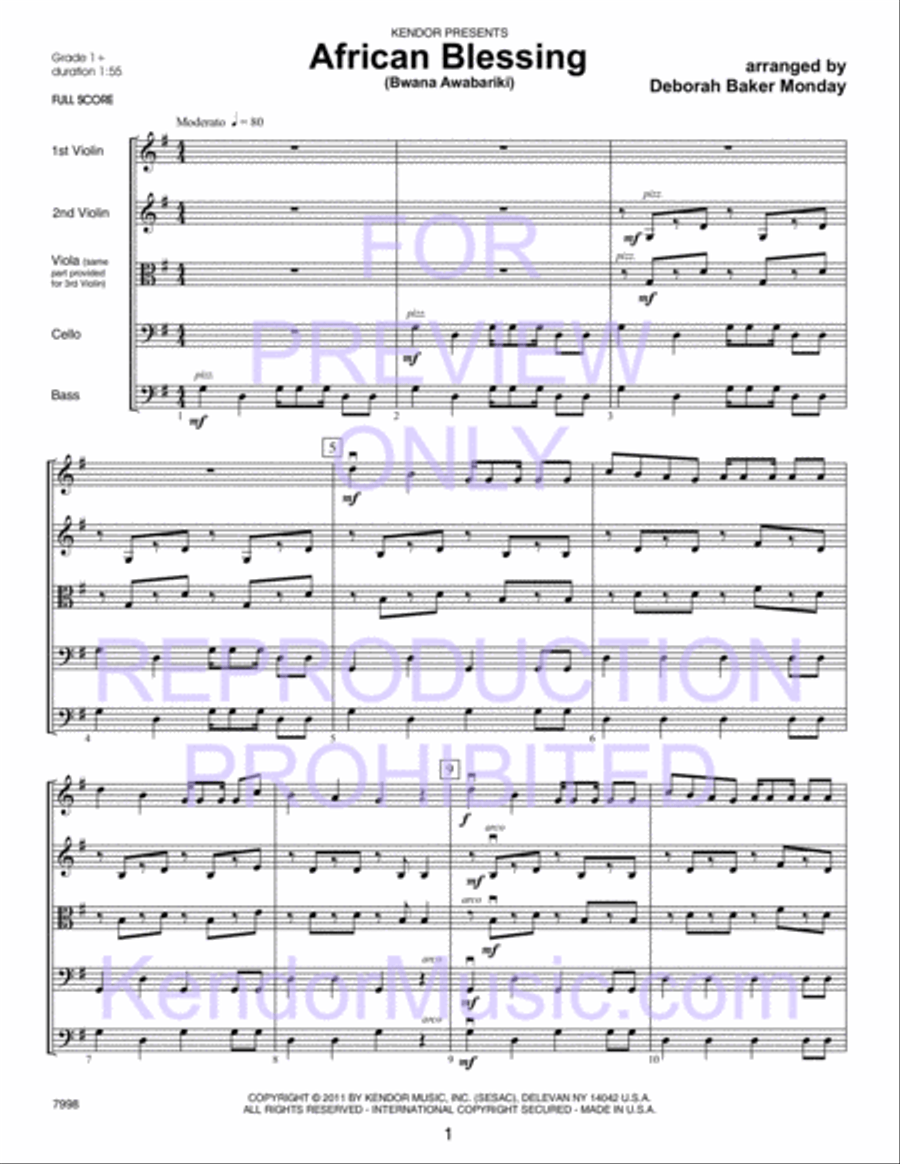 Kendor Concert Favorites, Volume 2 (Score) Score scores gallery preview page 6