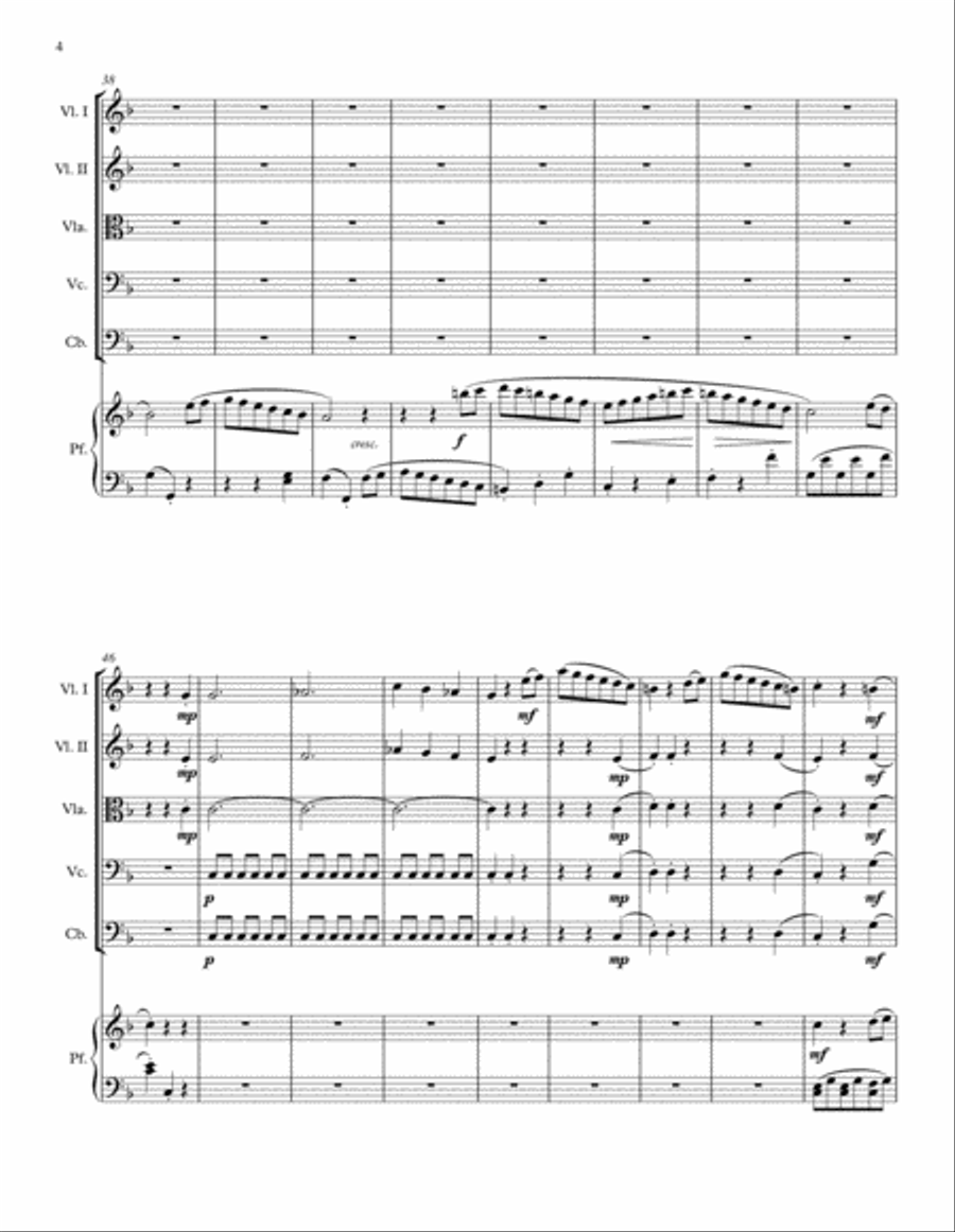 Sonatina I (Minuetto) Sonatina I (Minuetto) String Orchestra scores gallery preview page 4