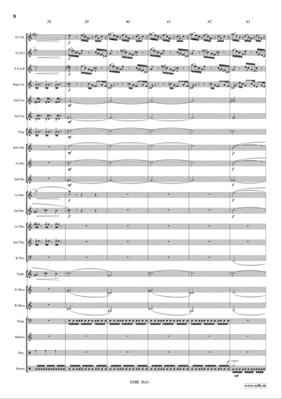 Spiderman Brass Band scores gallery preview page 9