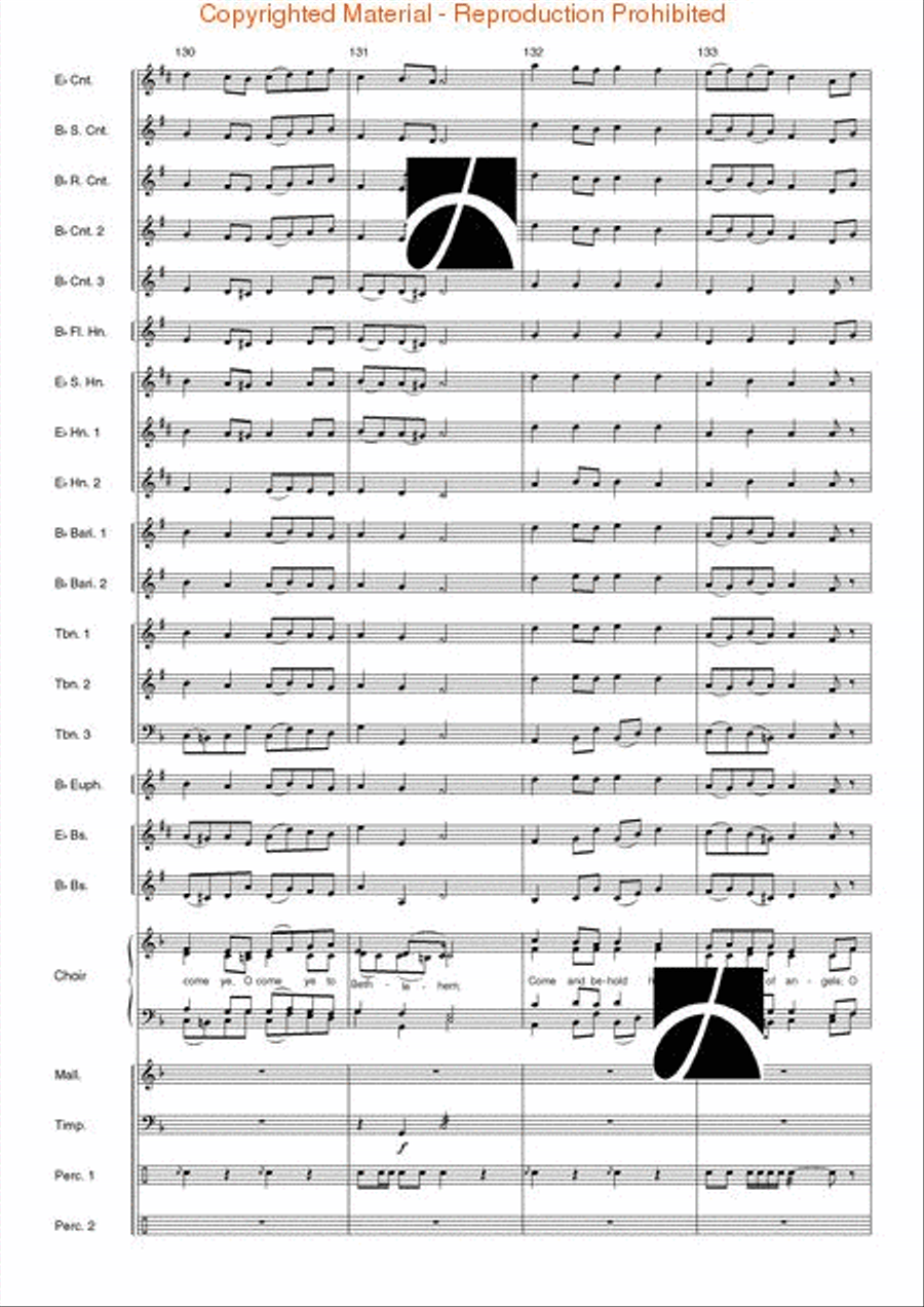 The Spirit of Christmas The Spirit of Christmas Concert Band scores gallery preview page 24