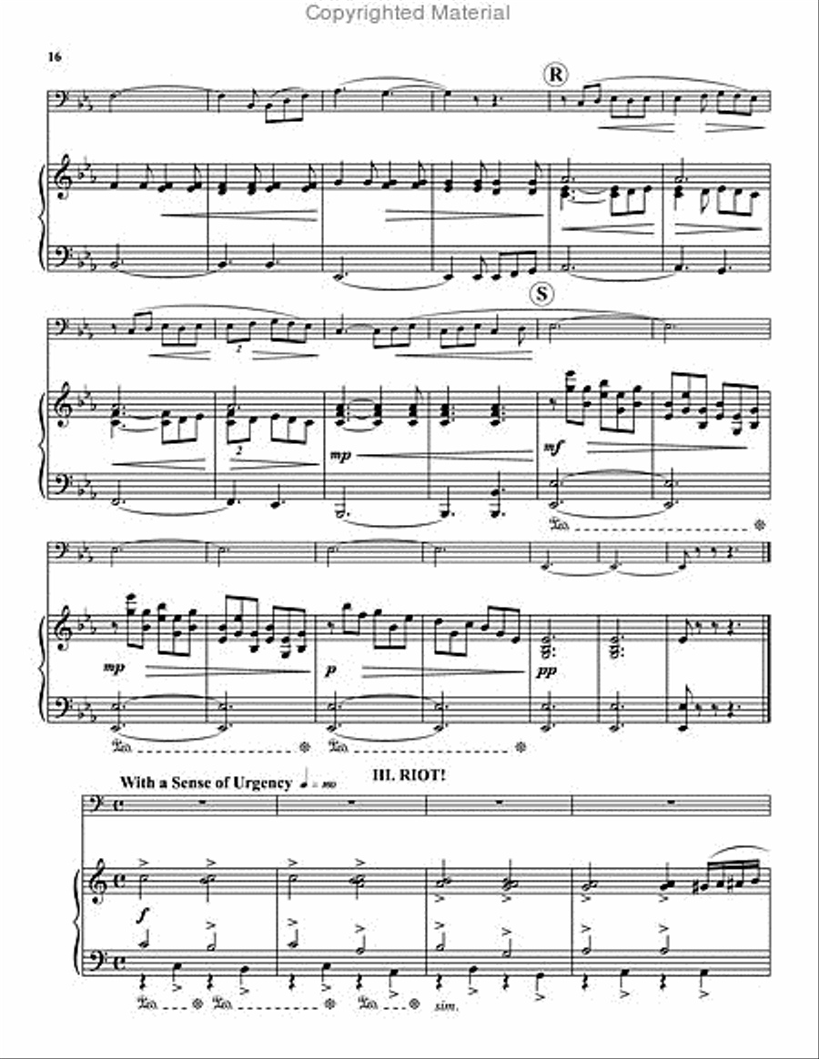 Concerto for Tuba Tuba scores gallery preview page 6
