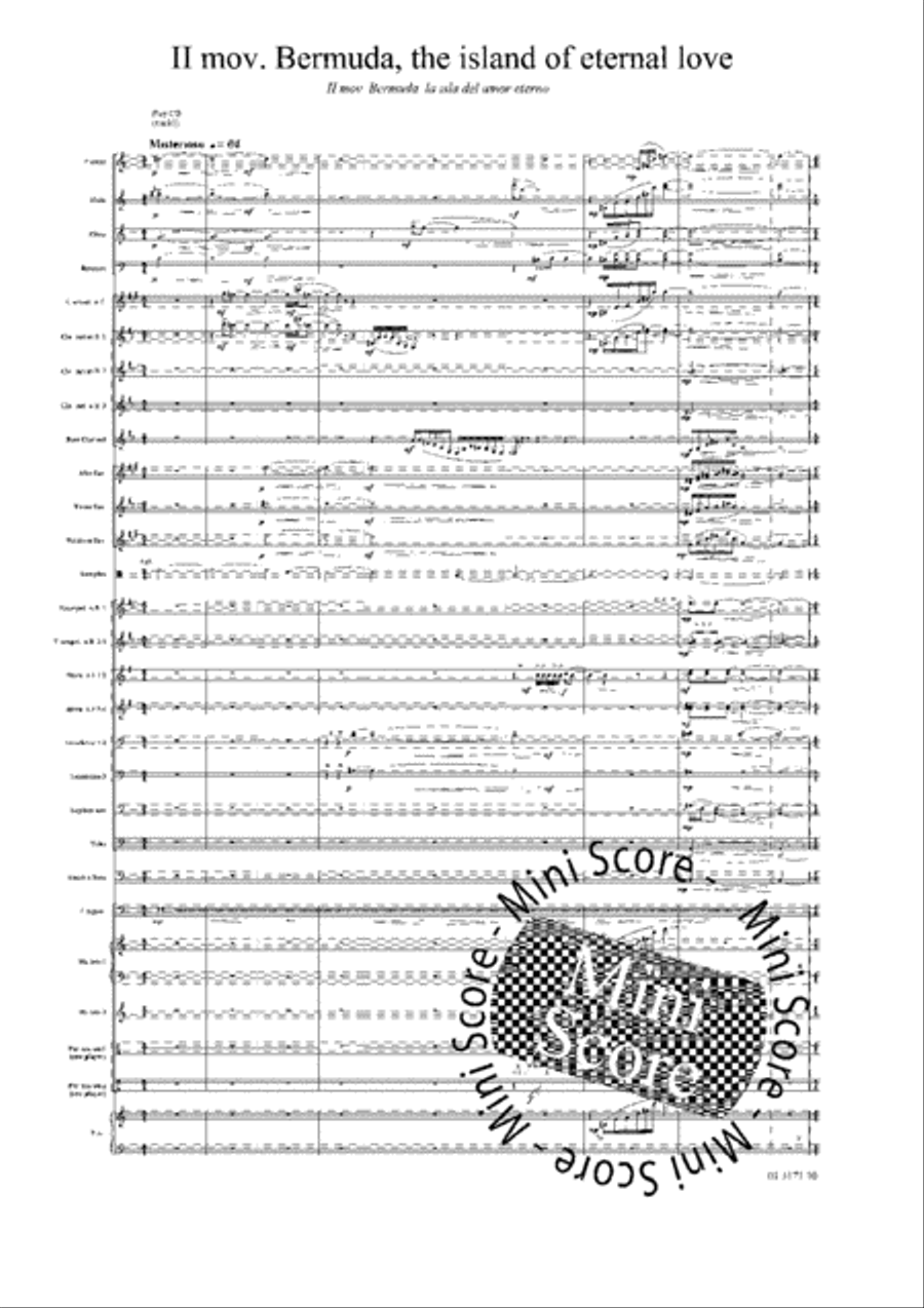 The Bermuda Triangle The Bermuda Triangle Concert Band scores gallery preview page 25