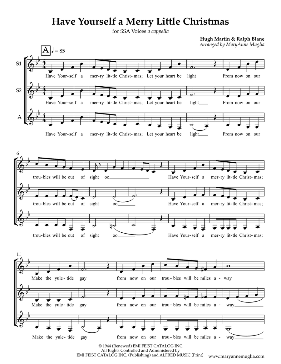 Have Yourself A Merry Little Christmas