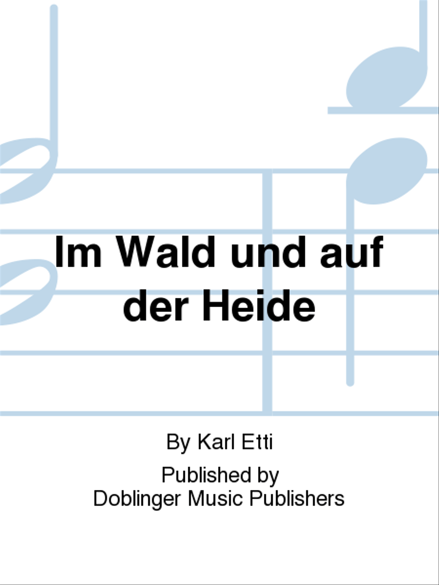 Im Wald und auf der Heide Choir scores gallery preview page 1
