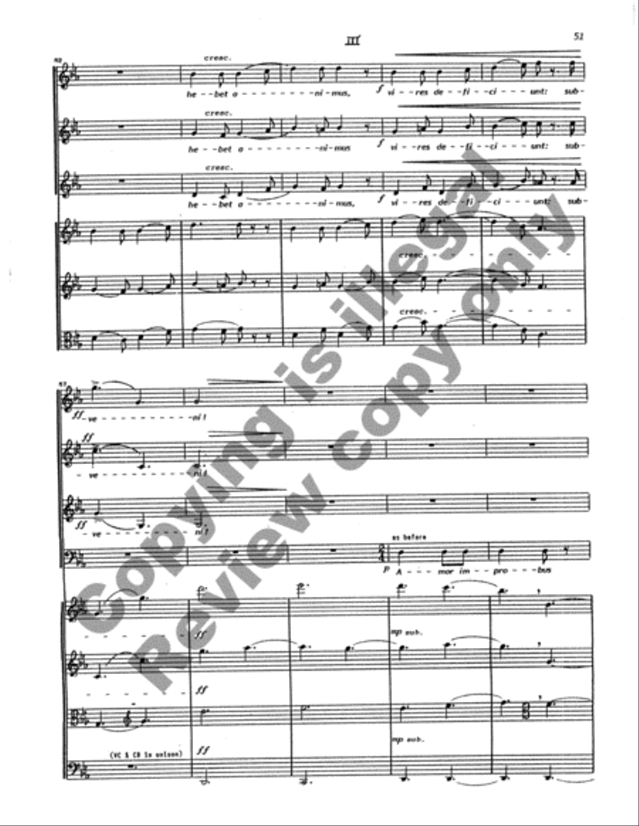Cantata Rustica (Full/Choral Score) Choir scores gallery preview page 128