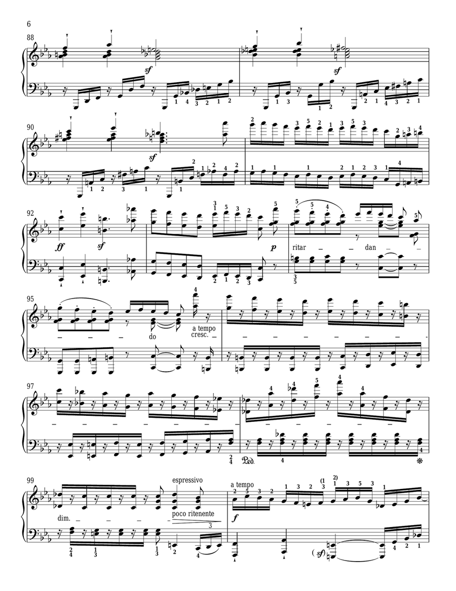 Piano Sonata No. 32 In C minor, Op. 111 Piano Solo scores gallery preview page 6