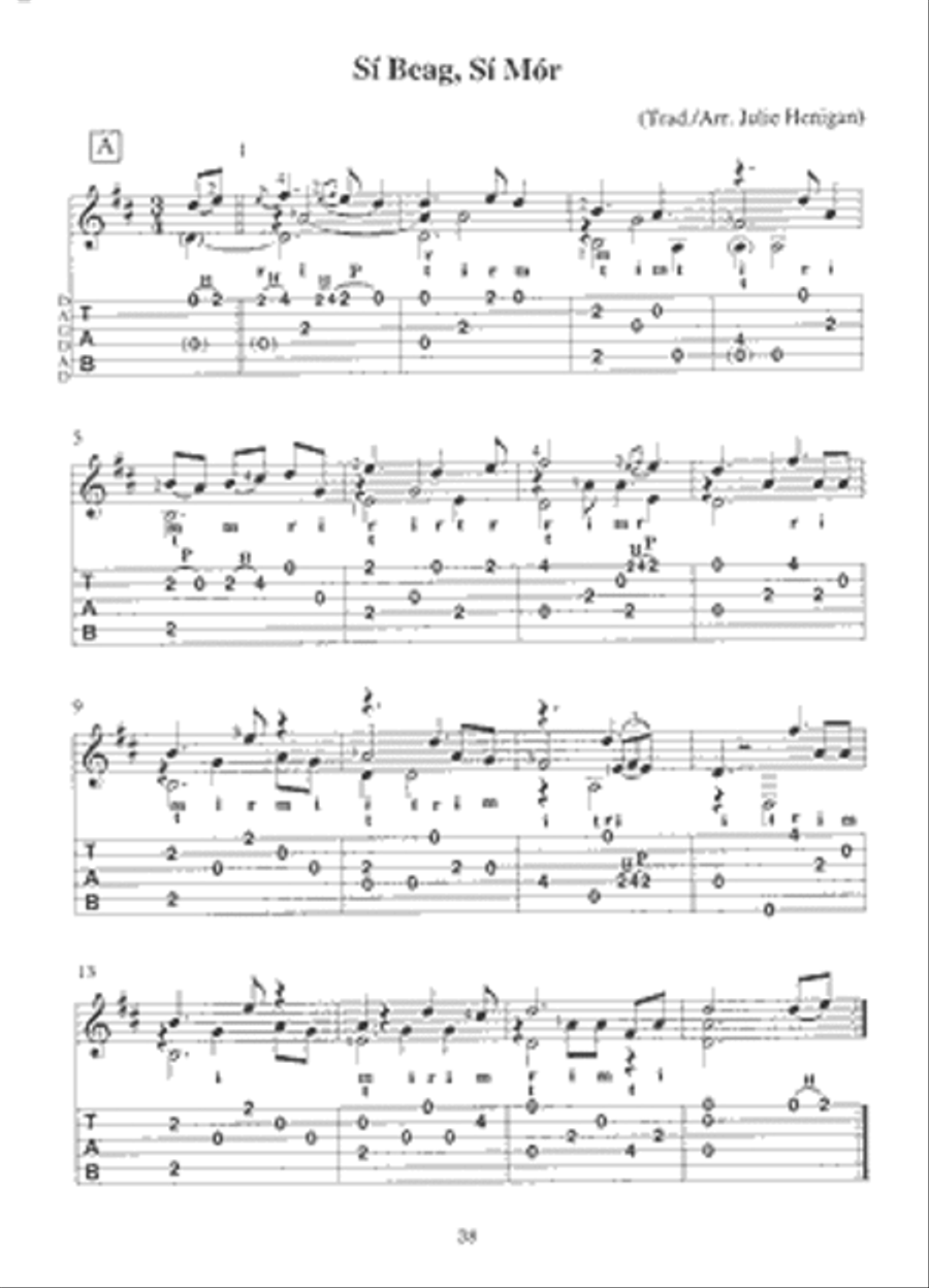 DADGAD Tuning Guitar scores gallery preview page 3