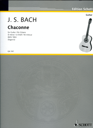 Chaconne in D Minor, BWV 1004