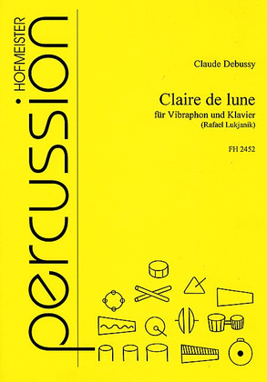 Book cover for Claire de lune