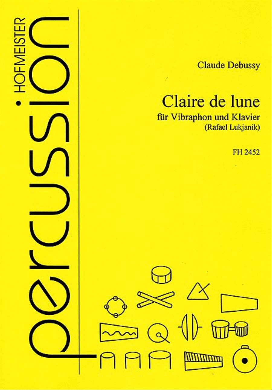 Claire de lune Claire de lune Piano scores gallery preview page 1