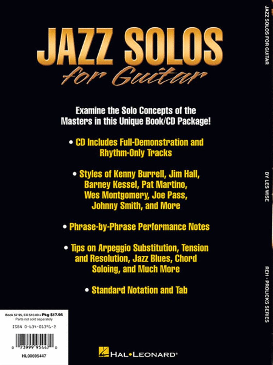 Jazz Solos for Guitar Electric Guitar scores gallery preview page 2