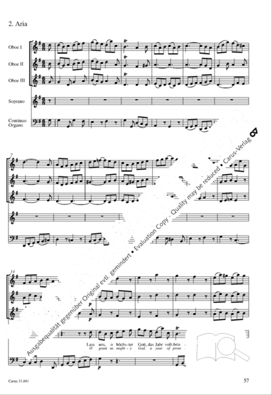 O Lord, we come to praise thee 4-Part scores gallery preview page 58