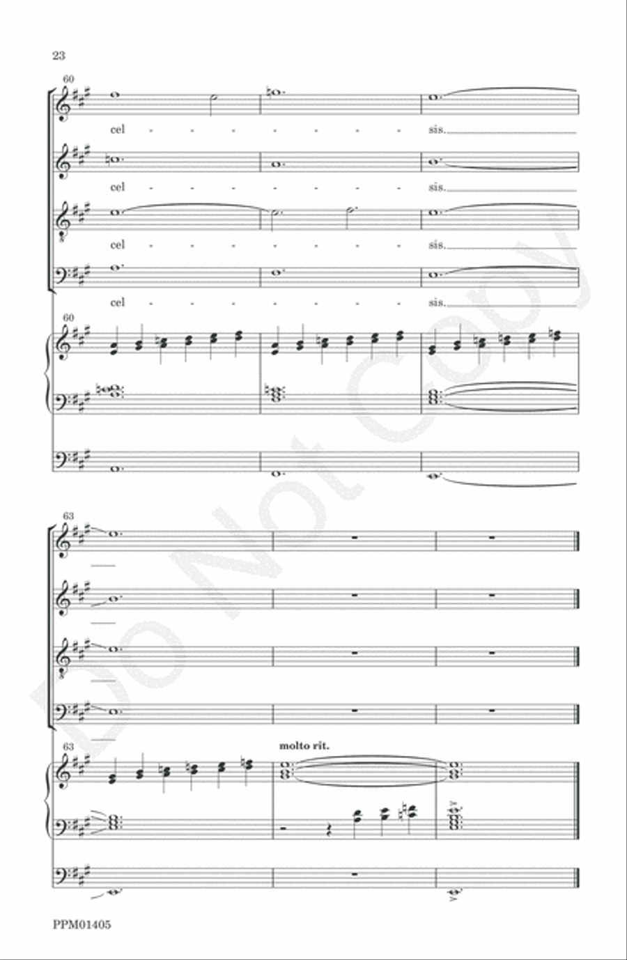 Mass Mass 4-Part scores gallery preview page 25