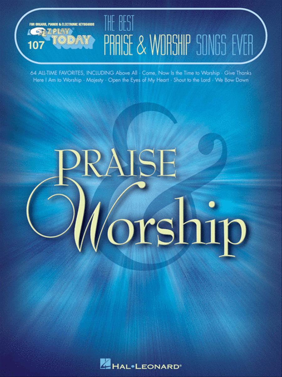 The Best Praise & Worship Songs Ever Electronic Keyboard scores gallery preview page 1