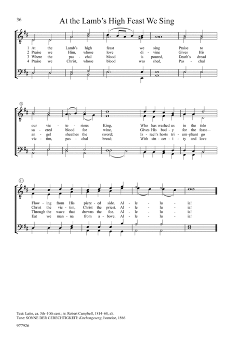 The TTBB Chorale Book, Vol. 2 TTBB scores gallery preview page 10