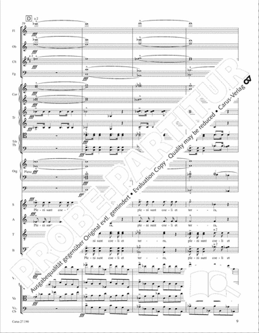 Te Deum Te Deum 4-Part scores gallery preview page 16