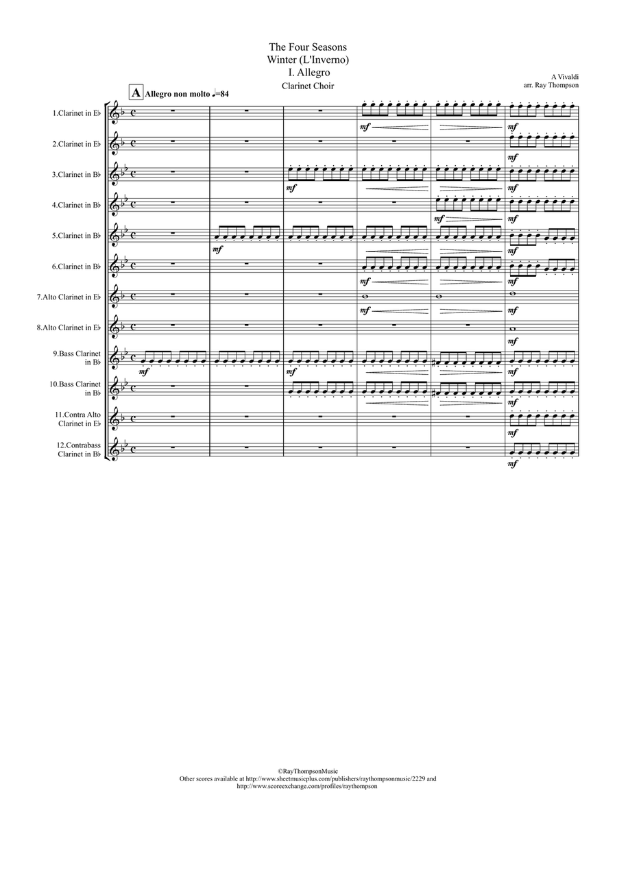 Vivaldi: The Four Seasons Concerto No. 4 in F minor, Op. 8, RV 297, 