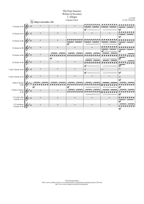 Book cover for Vivaldi: The Four Seasons (Le quattro stagioni): Concerto No. 4 in F minor, Op. 8, RV 297, "L'invern