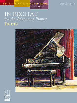 Book cover for In Recital! for the Advancing Pianist, Duets (NFMC)