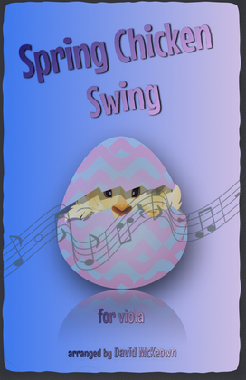 Book cover for The Spring Chicken Swing for Viola Duet