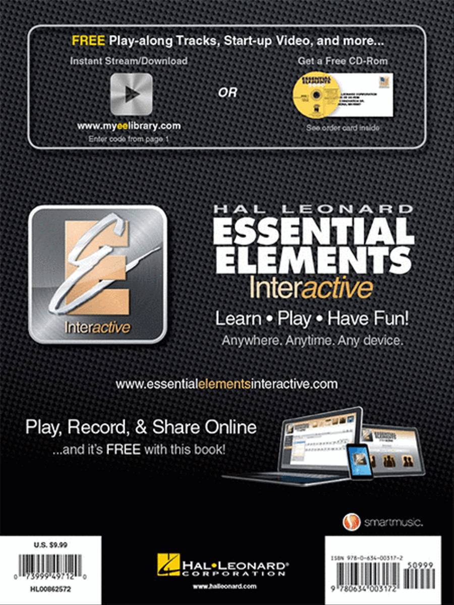 Essential Elements for Band – Eb Alto Saxophone Book 1 with EEi Concert Band Methods scores gallery preview page 7
