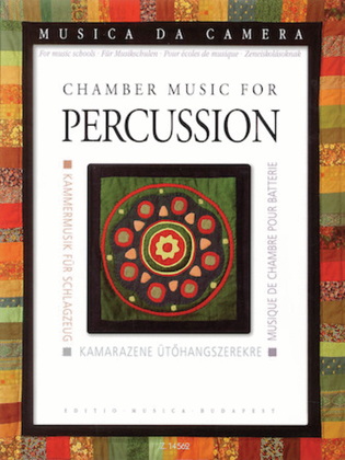 Book cover for Chamber Music for Percussion