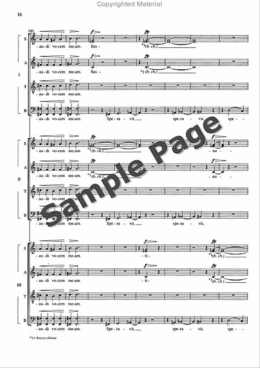 De Profundis De Profundis 4-Part scores gallery preview page 17