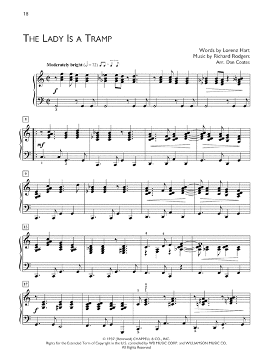Popular Performer -- Great American Songbook, Book 2 Piano Solo scores gallery preview page 4