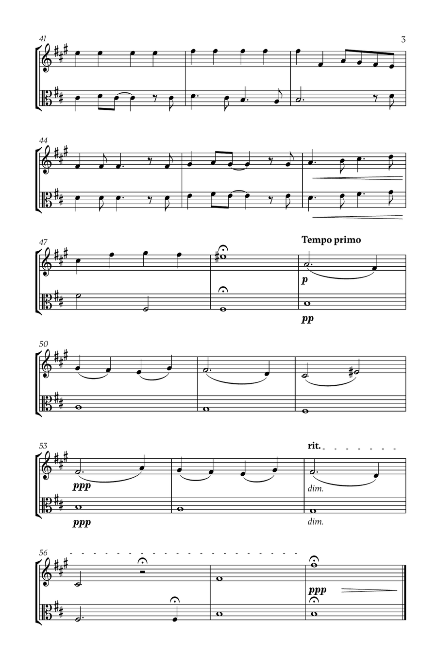 Mary, Did You Know? Horn scores gallery preview page 3