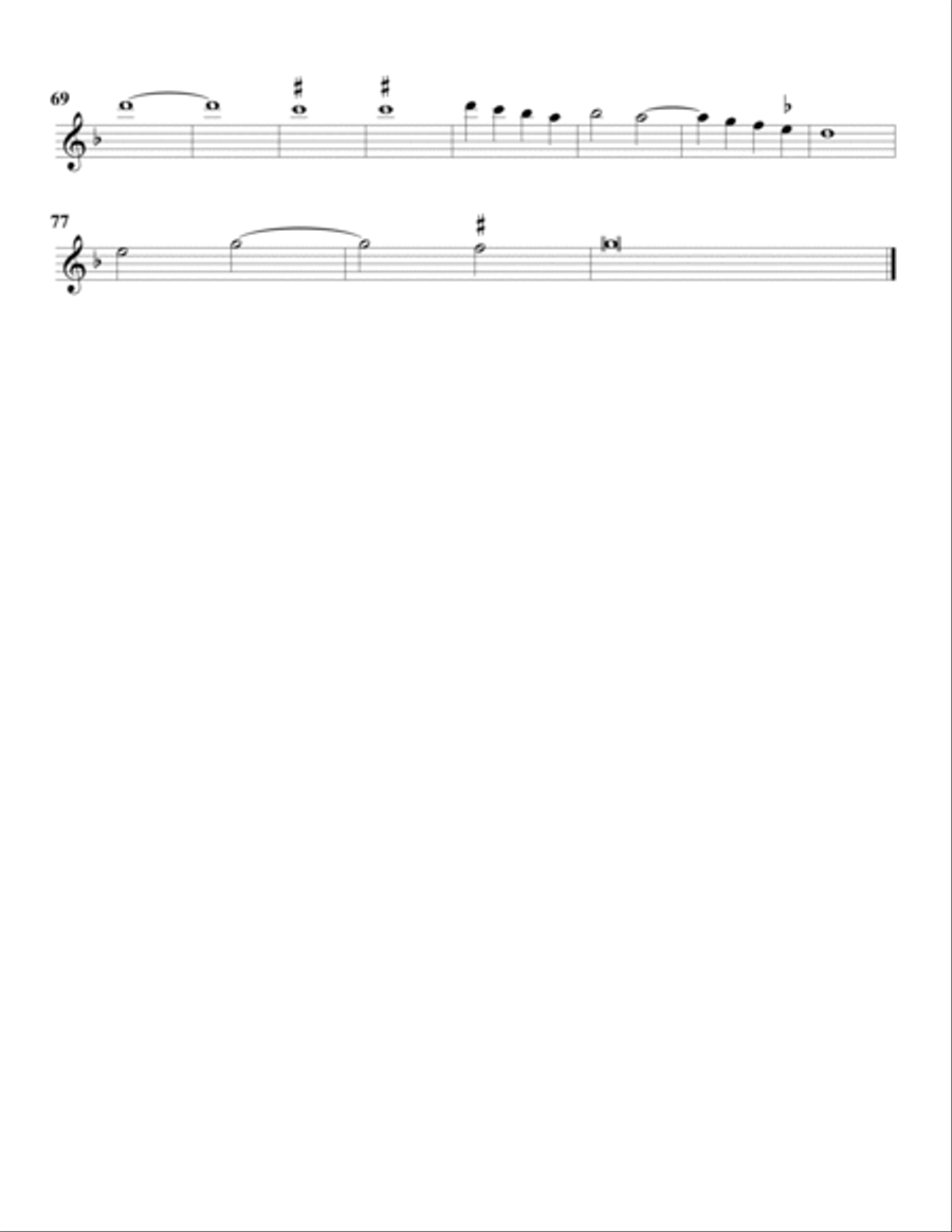 Instrumental trio no.48 (no title) (arrangement for 3 recorders) Recorder scores gallery preview page 4