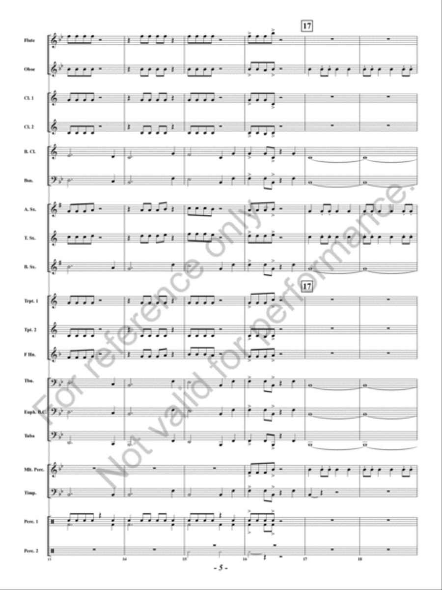 Firebolt Firebolt Concert Band scores gallery preview page 6