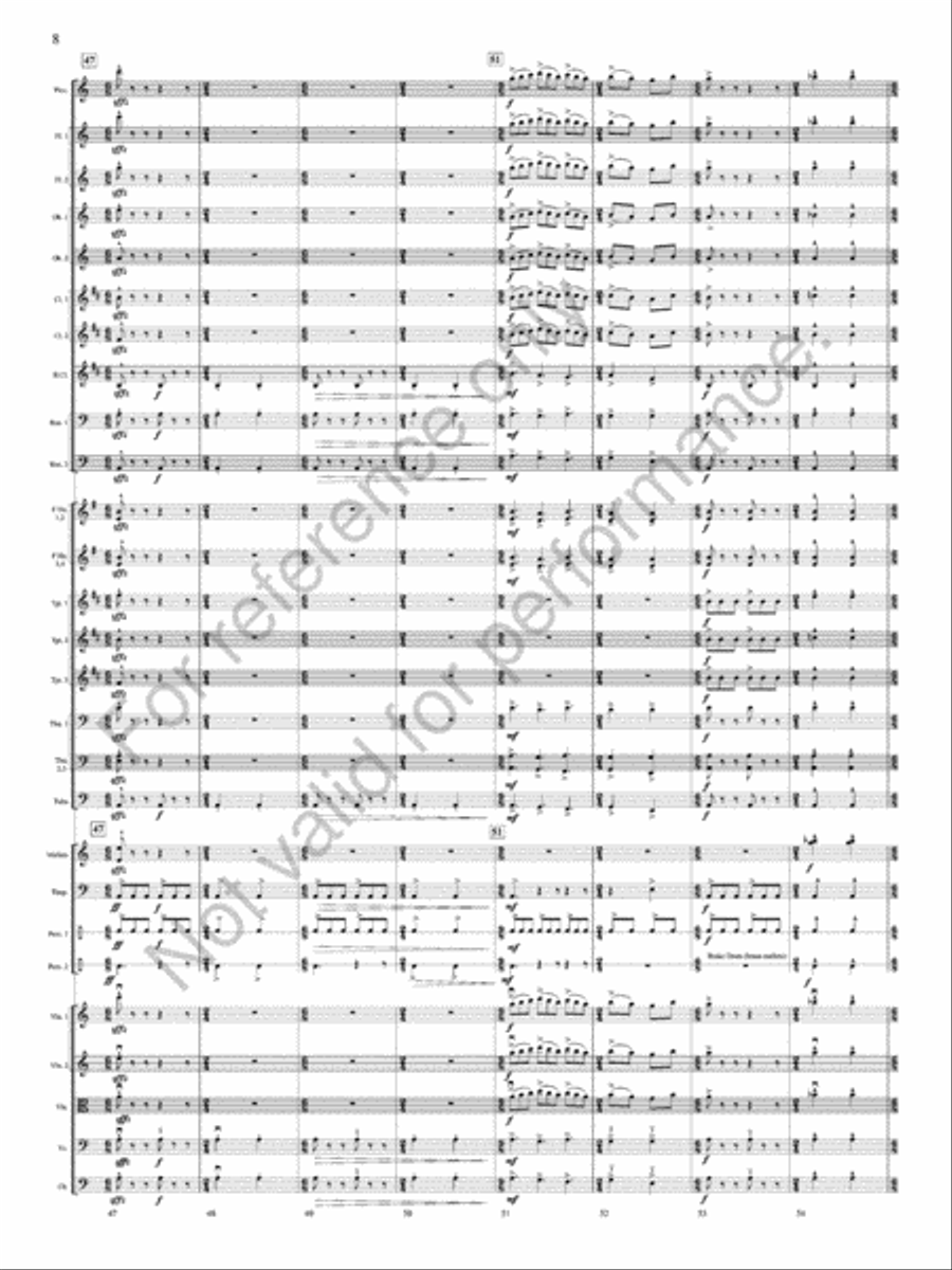 Flight Of Valor Full Orchestra scores gallery preview page 9