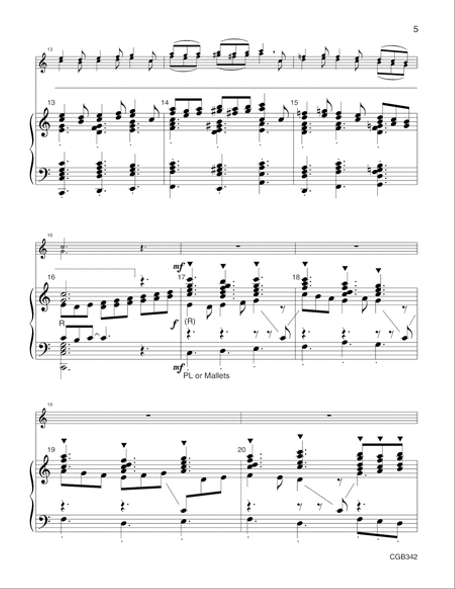 A Time to Rejoice 5-Octaves scores gallery preview page 5