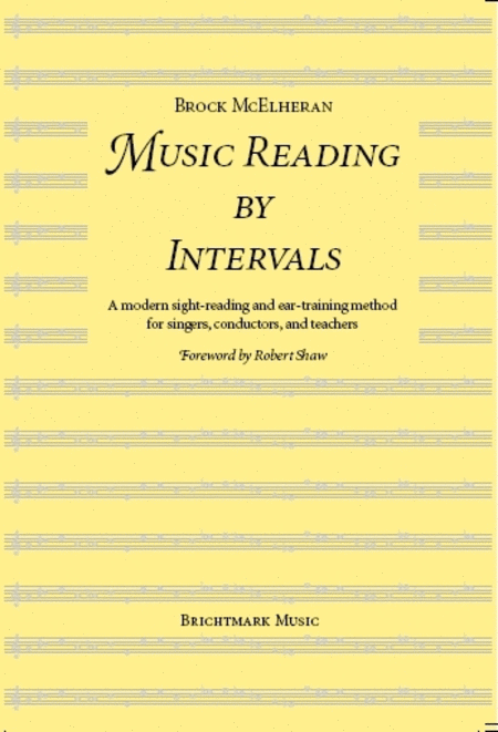 Brock McElheran Music Reading by Intervals