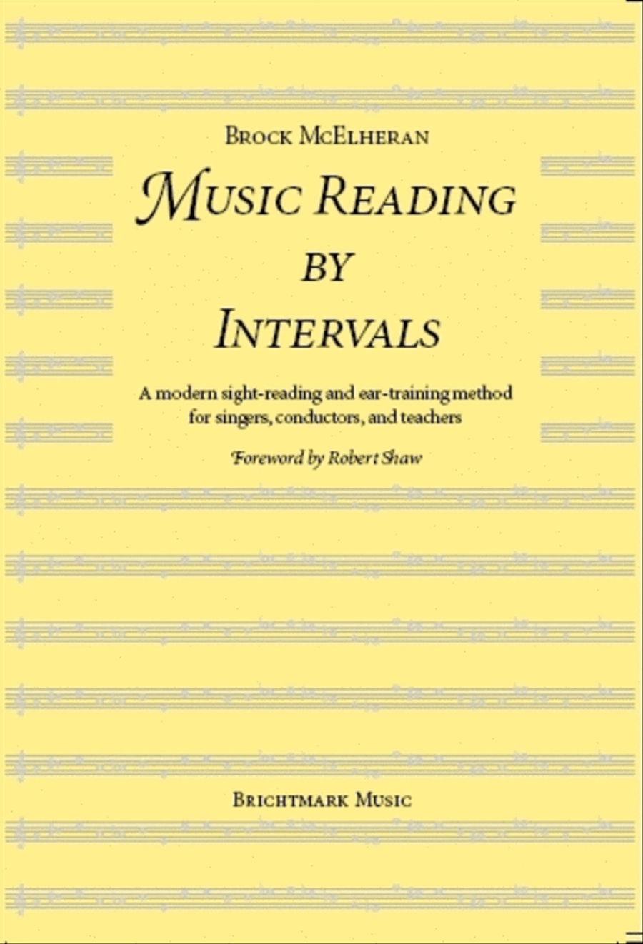 Music Reading by Intervals Collection / Songbook scores gallery preview page 1