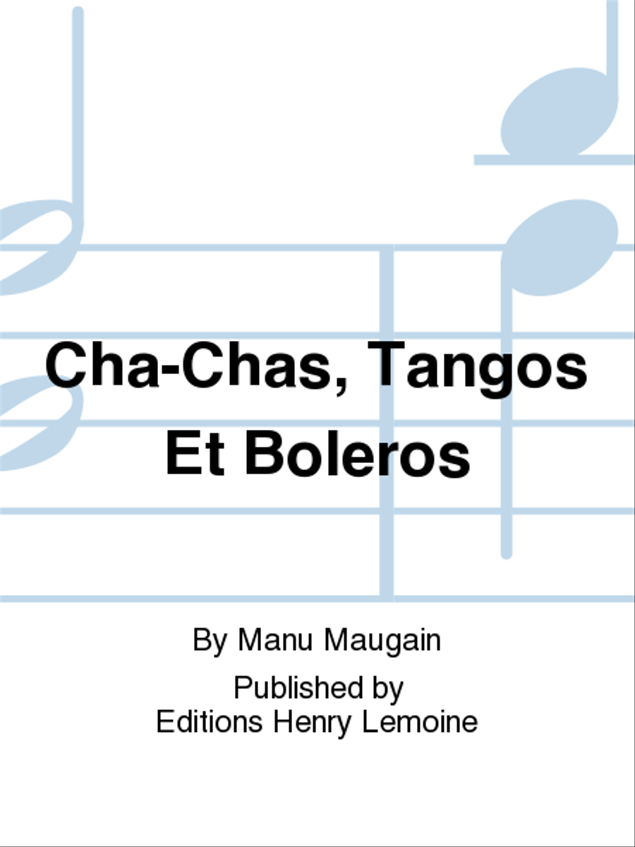 Cha-Chas, Tangos Et Boleros CD scores gallery preview page 1