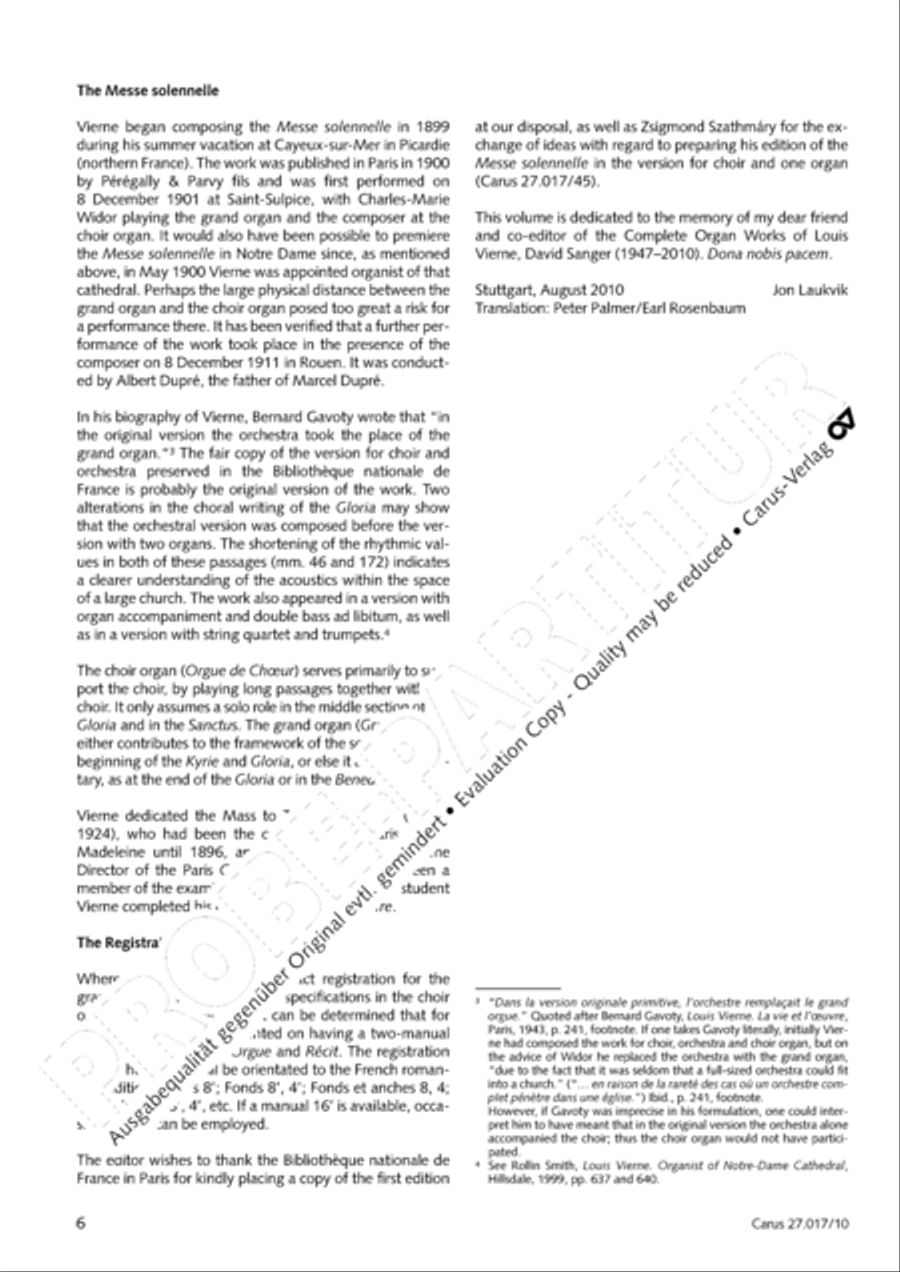 Messe solennelle en ut diese mineur 4-Part scores gallery preview page 7