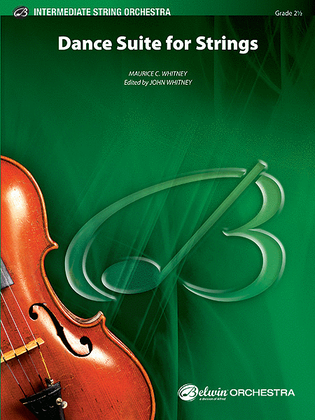 Book cover for Dance Suite for Strings (I. Allemande, II. Sarabande, III. Gigue)