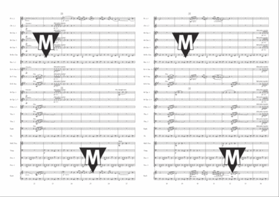 A Little Suite of Horror Concert Band scores gallery preview page 15