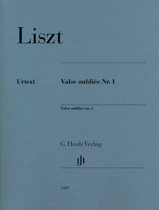 Book cover for Valse Oubliée No. 1