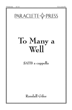 Book cover for To Many a Well