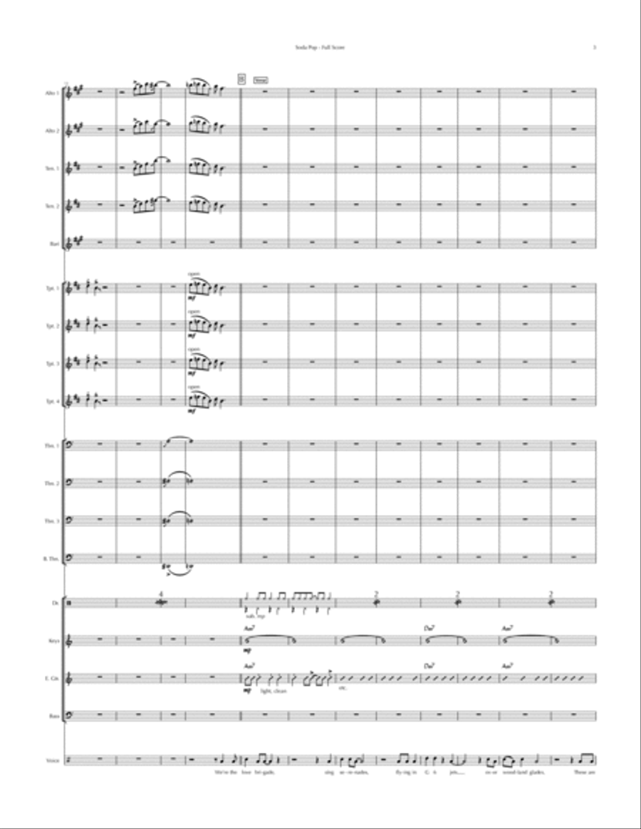 Soda Pop Soda Pop Jazz Ensemble scores gallery preview page 3
