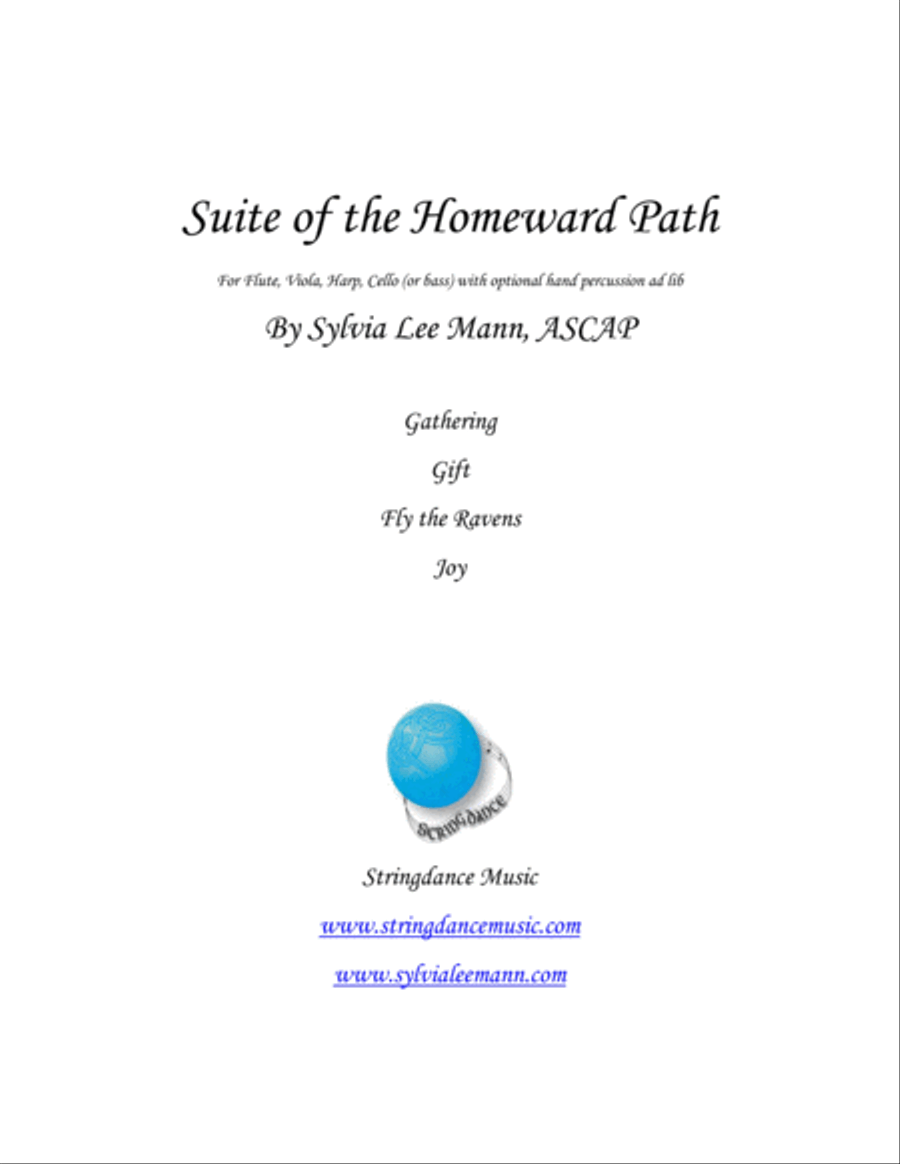 Suite of the Homeward Path Suite of the Homeward Path Large Ensemble scores gallery preview page 1