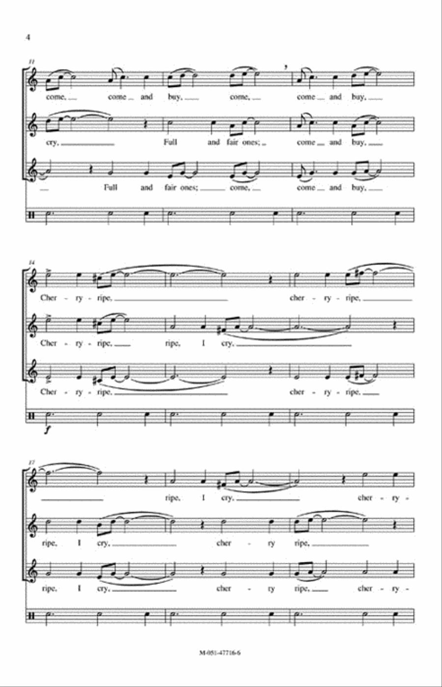 Cherry-Ripe Cherry-Ripe 3-Part scores gallery preview page 3