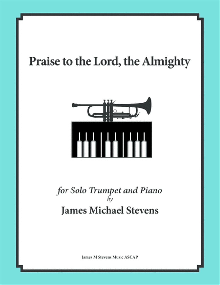 Praise to the Lord, the Almighty - Trumpet Solo Trumpet Solo scores gallery preview page 1